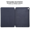 For iPad Air 3 10.5 inch Horizontal Flip Smart Leather Case with Three-folding Holder(Navy Blue)