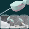 Pressurized Shower Head Four-speed Handheld Shower Set,Style: Pink Blue