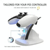 iplay HBP-253 For PS5 Game Wireless Handle Double Charging Base Placement Bracket(White)