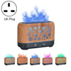 Home Colorful Simulation Flame Incense Smoked Lamp Humidifier, Model:Without Remote Control(UK Plug)