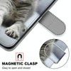 For Alcatel 1L (2021) Coloured Drawing Cross Texture Horizontal Flip PU Leather Case with Holder & Card Slots & Wallet & Lanyard(Small Gray Cat)