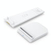 10W 3 in 1 QC 3.0  Vertical Multi-function Wireless Charger with Stand Function, Suitable for Mobile Phones / Apple Watch / AirPods (White)