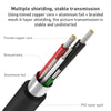 9572A USB Power Supply USB-C/Type-C to HDMI 4K Aluminum Alloy Cable, Length: 1.8m(Black)