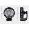 F203B Portable Car Air Outlet Sucker Electric Cooling Fan with Aromatherapy