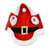 XS Red Santa Dog Costume Christmas Coat - Small Dogs