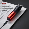 Rechargeable Home Hairdresser Electrical Hair Clippers Hair Shaving Device(Gradient Red)