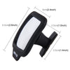 2 PCS 270 Degree Wide-angle Lens Magnetic Adjustable Rear View Mirror