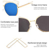 Metal Frame Cat Eye Sunglasses