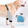 Pet Knee Pads Breathable Dog Elbow Brace Front Leg Brace, Size: L(Gray Black)