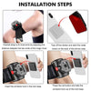 Outdoor Sports Wrist Band Mobile Phone Holder Running Fitness Wrist Strap Phone Holder(Black)