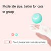 0001 Smart Gravity Teaser Cat Rolling Ball Teeth Resistant Cat Toys(Pink)