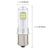 2 PCS  1156/BA15S 40W 800 LM 6000K Car Turn Light Backup Light Brake Light with 8 CREE Lamps, DC 12V(White Light)