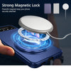 For Samsung Galaxy Z Flip4 360 Rotation Ring Holder MagSafe Shockproof PC Phone Case(Royal Blue)