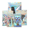 100PCS Laser Self-sealing Packaging Bag Data Line Aluminum Foil Plastic Bag , Size: 9x16cm