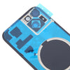 iPhone 15 Plus Back Cover with Camera Lens Cover, MagSafe, Blue