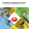 Hummingbird Feeder, Hanging, Dark Green, Outdoor Garden
