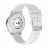 AK53 IP67 BT5.2 1.32inch Smart Watch Support Voice Call / Health Monitoring, Style:Silicone Strap(Silver)