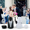 10 PCS Wedding Party Gifts  Empty Bubble Soap Bottles, Color:Suit
