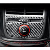 Car Carbon Fiber Rear Air Outlet Decorative Panel for Audi A3 2014-2018