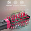 4 In 1 Hair Dryer Curling Straight Comb Hot Air Comb(AU Plug)