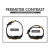 Shimei 2096 Multifunctional Men 50M Waterproof Compass Noctilucent Digital Wrist Watch(Black)