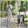 TRIOPO Oubao A-308S Adjustable Portable  Aluminum Alloy Tripod with Ball Head for SLR Camera