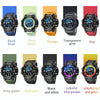 SMAEL 8049 Waterproof Sports Watch Men Multi-function Night Light Electronic Watch(Army Green)