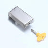 2 PCS Aluminum Screen Window Door Lock Child Protection Safety Lock Anti-theft Stopper(Hex Key)