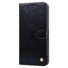 For Xiaomi Redmi Note 8 Pro Business Style Oil Wax Texture Horizontal Flip Leather Case, with Holder & Card Slots & Wallet(Black)