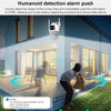 3MP WiFi Security Camera, AI Human Detection, Colour Night Vision (EU Plug)