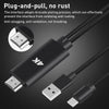 9572A USB Power Supply USB-C/Type-C to HDMI 4K Aluminum Alloy Cable, Length: 1.8m(Black)