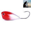 HENGJIA PO036 8cm/13g Big Mouth Single Hook Hitting Water Wave Hard Bait Lure Outdoor Fishing Gear Lure Fishing Bait Fishing Tackle (PO036-5)