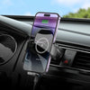 Borofone BH205 Rusher Infrared Wireless Fast Charging Air Outlet Car Holder(Black)