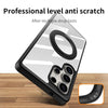For Samsung Galaxy A56 5G Gear 360 Rotation Holder MagSafe Phone Case(Black)