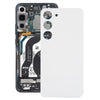 Samsung Galaxy S23 S911B OEM Glass Battery Cover - White