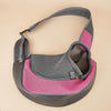 Breathable Cat Carrier Bag, Large, Rose Red - For Cats & Small Dogs