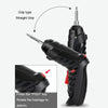 30pcs/set Home Use Mini Rechargeable Multifunction Electric Screwdriver Electric Drill Tool Set