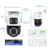 Dual WiFi Security Camera System 6MP Colour Night Vision (US Plug)