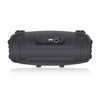 NewRixing NR3026M TWS Outdoor Portable K-song Bluetooth Speaker with Shoulder Strap & Microphone, Support TF Card / FM(Black)