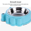 Cartoon Animal Green Stainless Steel Pet Bowl