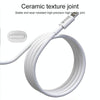 IVON CA70 8 Pin Fast Charging Data Cable, Length: 1m (White)