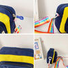 Children Shoulder Messenger Bag Cute Coin Backpack(Rose Red)