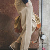 S2007085 Men Retro Straight Casual Trousers Overalls, Size: S(Khaki)