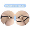 Children Silk Blackout Eye Mask Strabismus Correction Covering Eye Patch(Light Yellow)