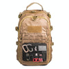 Outdoor Camping Multifunctional Storage Bag Hiking Equipment Organizer(Black)