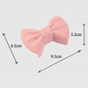 1 Pair Bowknot Silicone Insulation Clip Creative Kitchen Practical Gadgets(Gray)