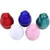 017257 Rose Shape LED Spotlight Ring Necklace Storage Box without Jewelry, Spec: Pendant(Green)