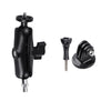 M10 9cm Connecting Rod Fixed Motorcycle Mount Holder with Tripod Adapter & Screw for GoPro, Insta360, DJI and Other Action Cameras(Black)