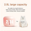 Automatic Pet Water Fountain, 2.5L, Pink, Filter Included