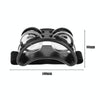 Aluminum Percussion Cajon Foot Bell, Size: 10 x 8 x 4cm(Black)